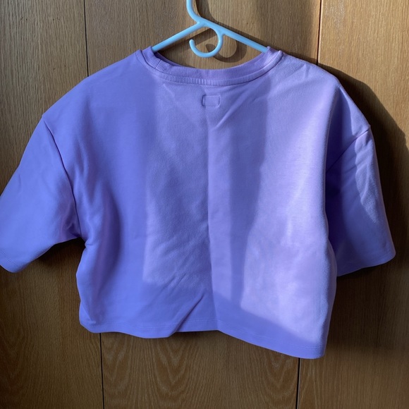 Light purple crop sweater - Picture 2 of 2